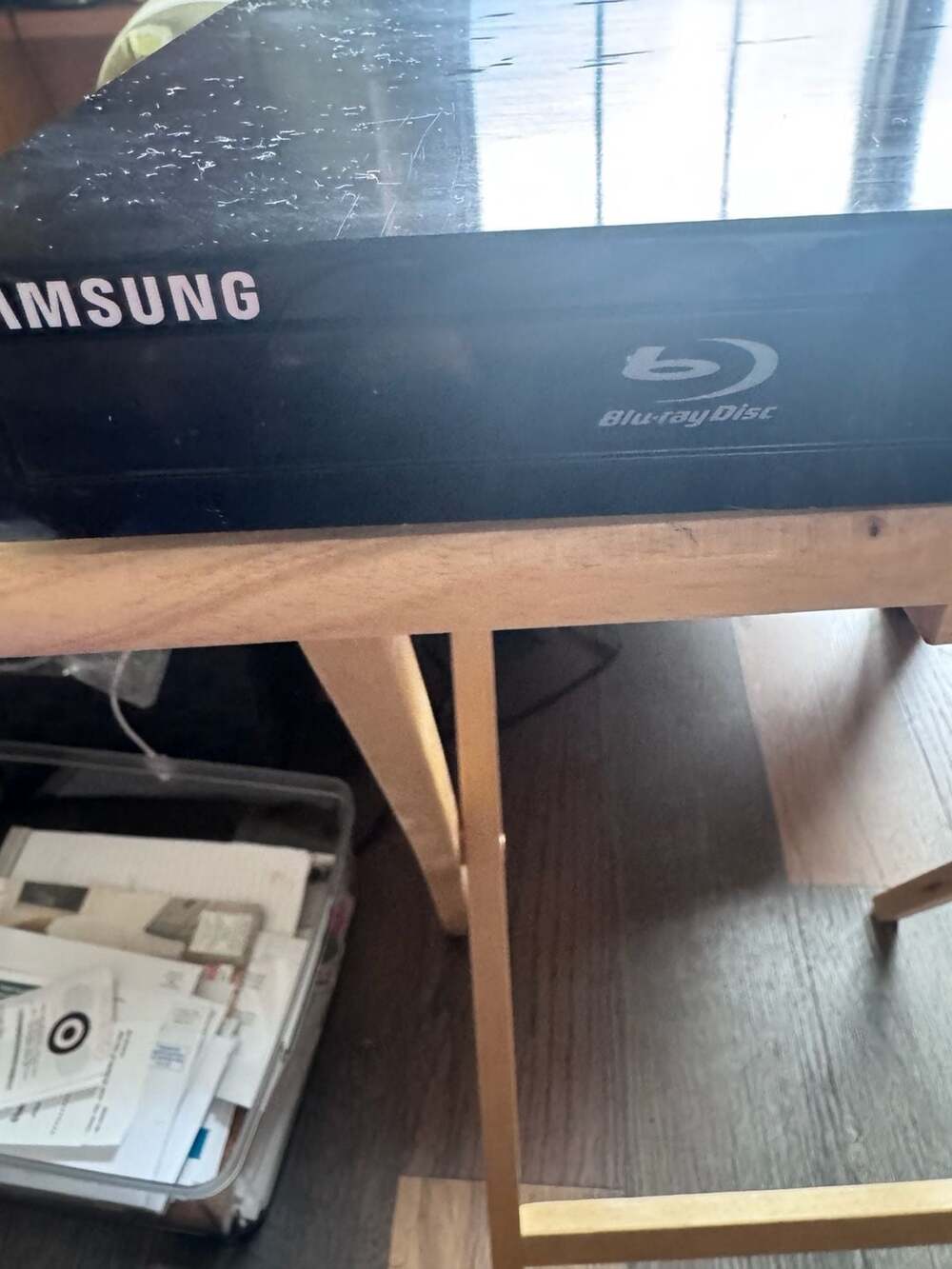 Samsung BD-F5500 Blu-Ray Disc DVD Player Black 1080p